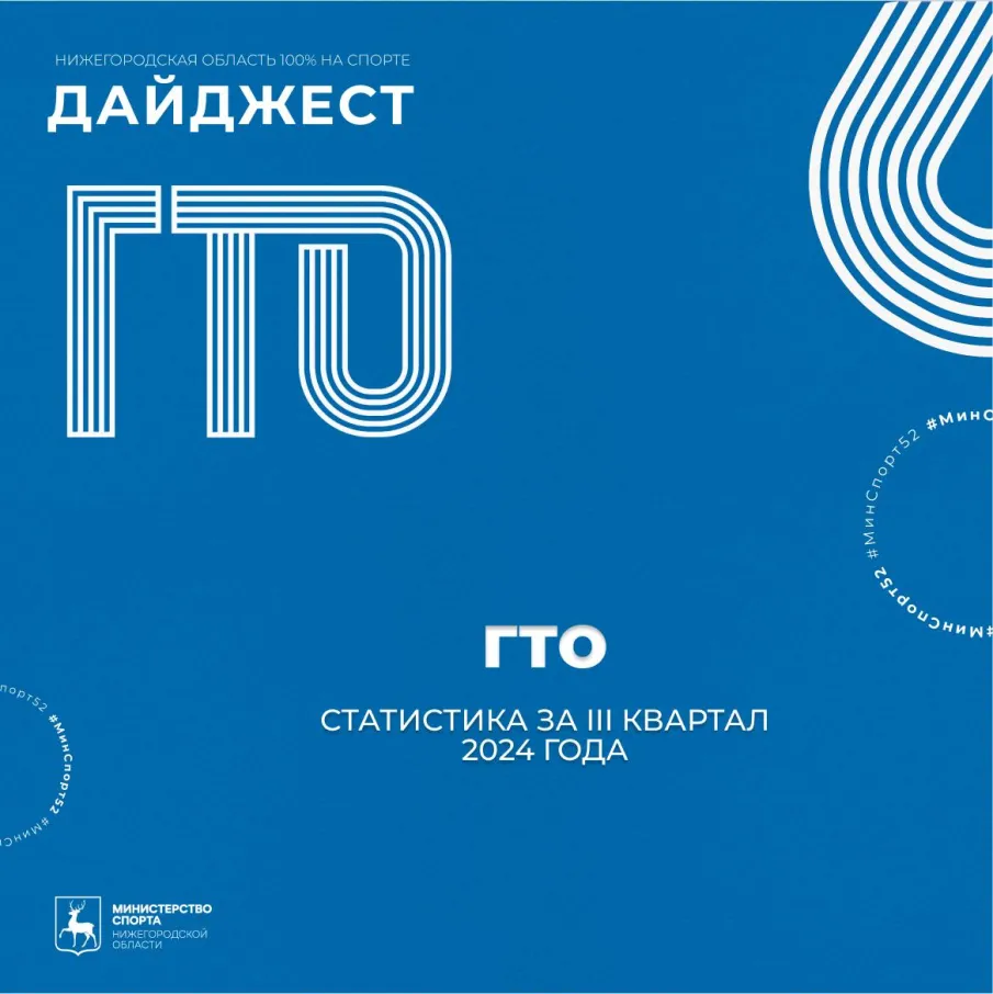 Подводим итоги ВФСК «ГТО» за III квартал 2024 года 
